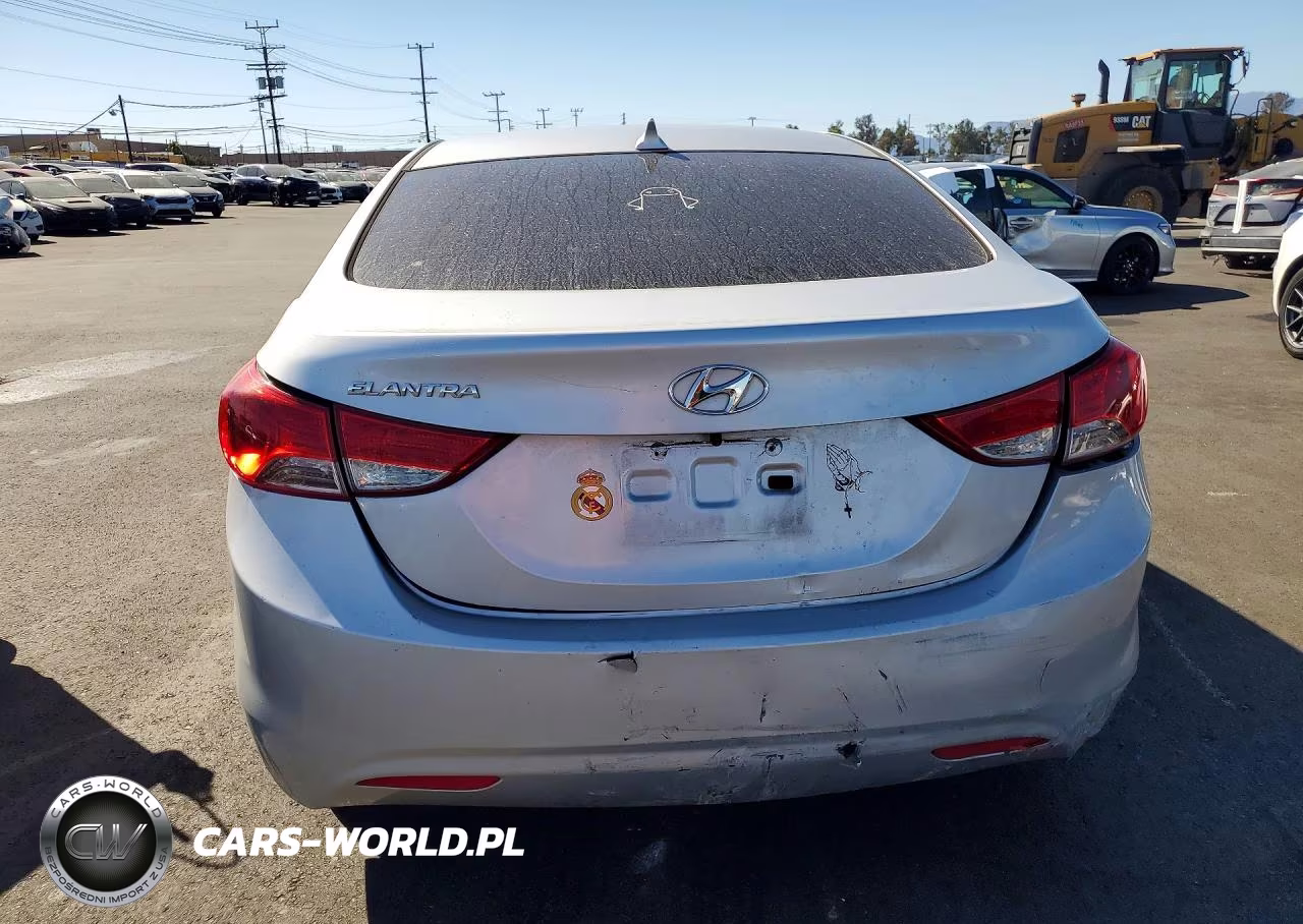 2011 Hyundai Elantra Gls VIN:5NPDH4AE6BH039435 - 6