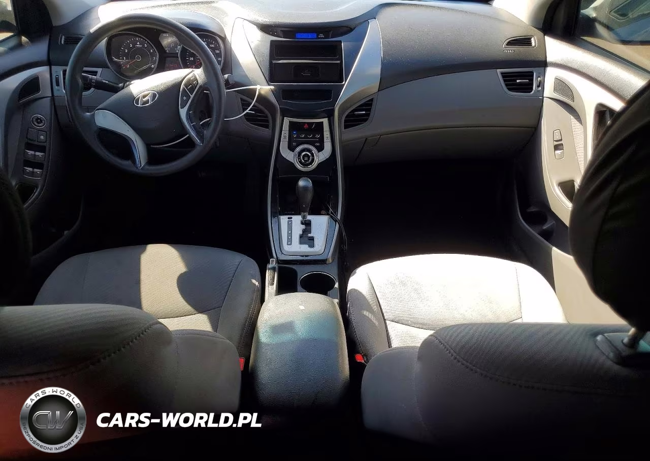 2011 Hyundai Elantra Gls VIN:5NPDH4AE6BH039435 - 8