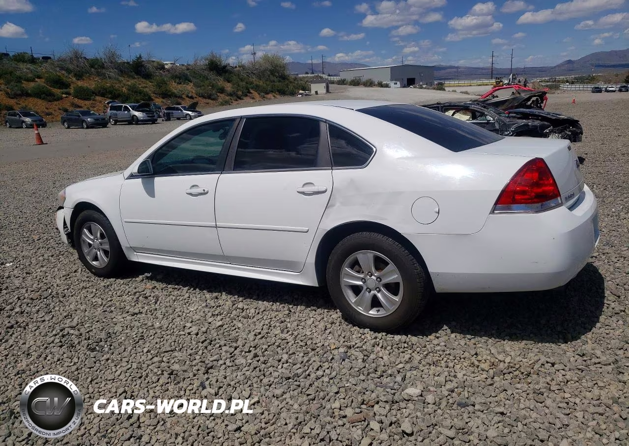 2013 Chevrolet Impala Ls VIN:2G1WF5E38D1126022 - 2