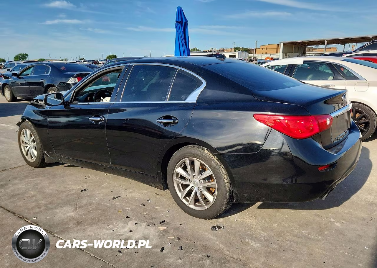 2015 Infiniti Q50 VIN:JN1BV7AP3FM355022 - 2
