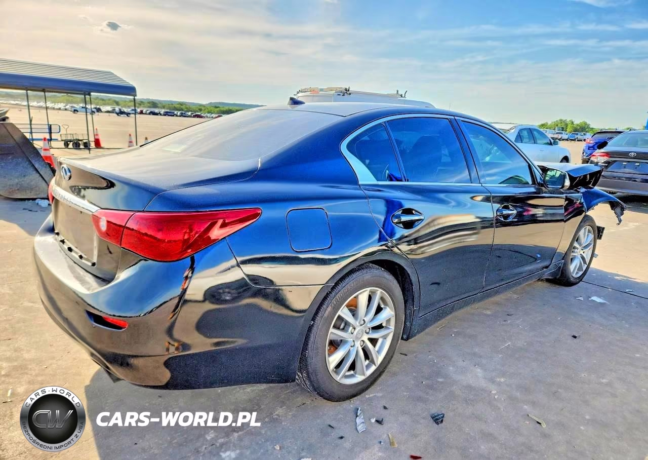 2015 Infiniti Q50 VIN:JN1BV7AP3FM355022 - 3