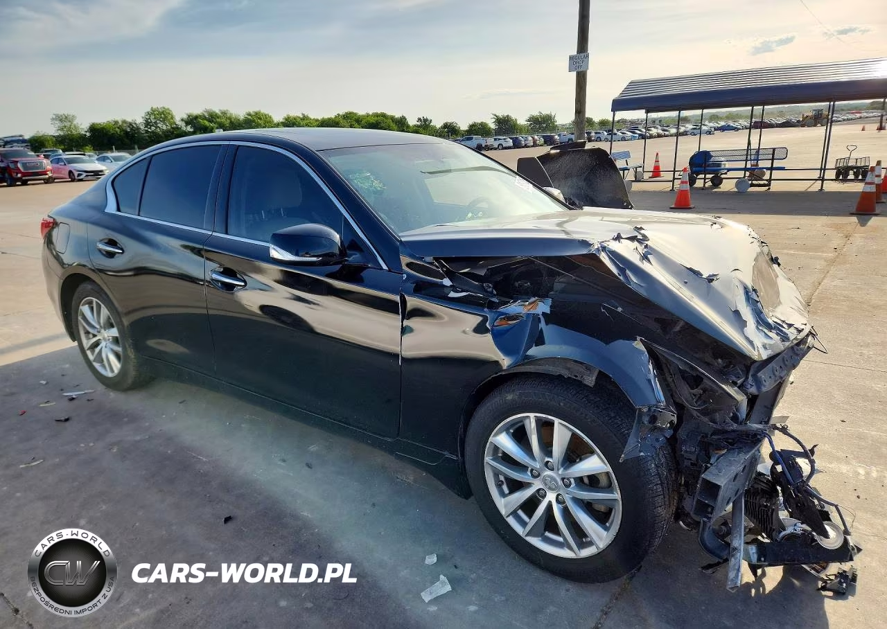 2015 Infiniti Q50 VIN:JN1BV7AP3FM355022 - 4