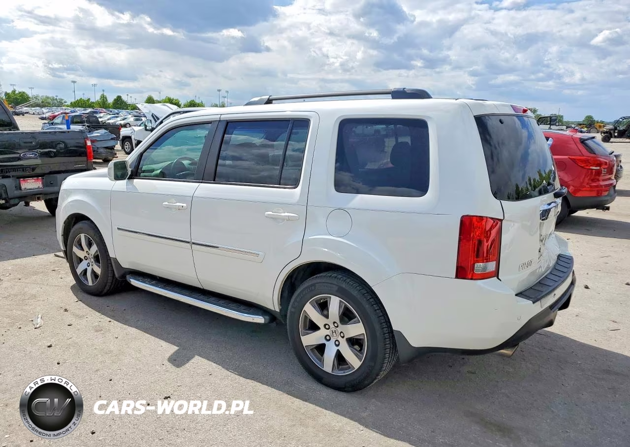2014 Honda Pilot Touring VIN:5FNYF4H95EB024489 - 2