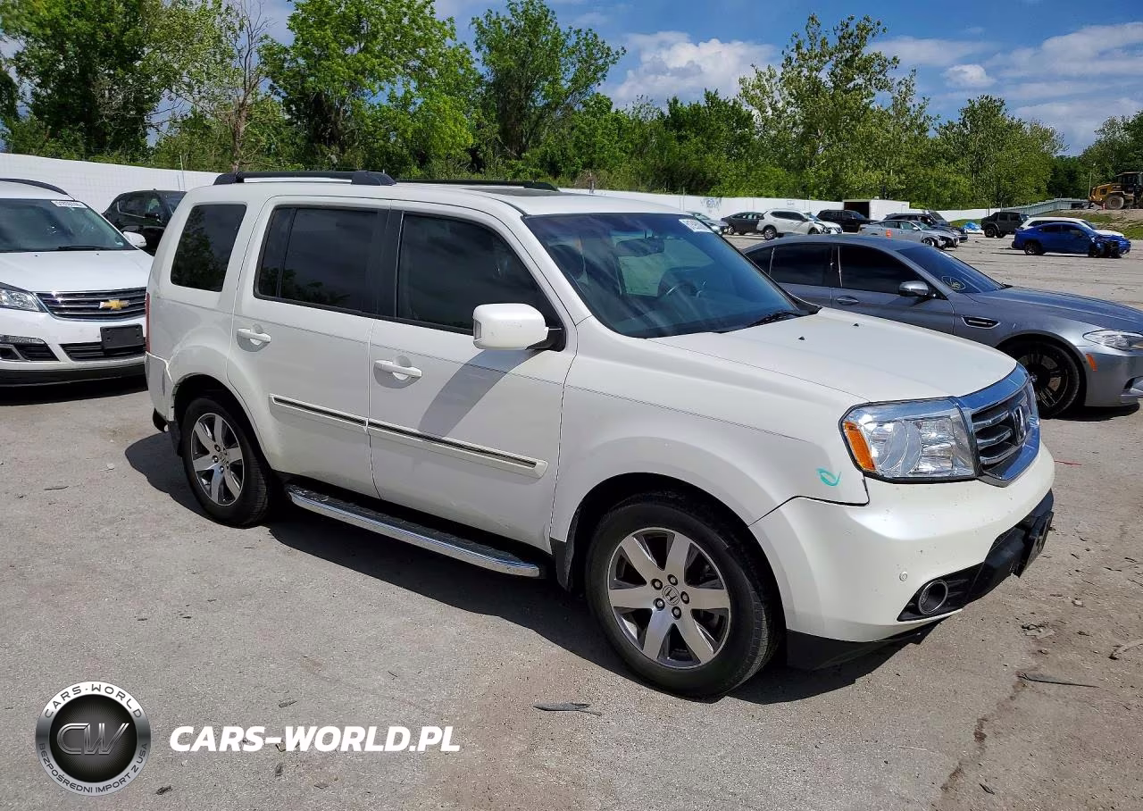 2014 Honda Pilot Touring VIN:5FNYF4H95EB024489 - 4