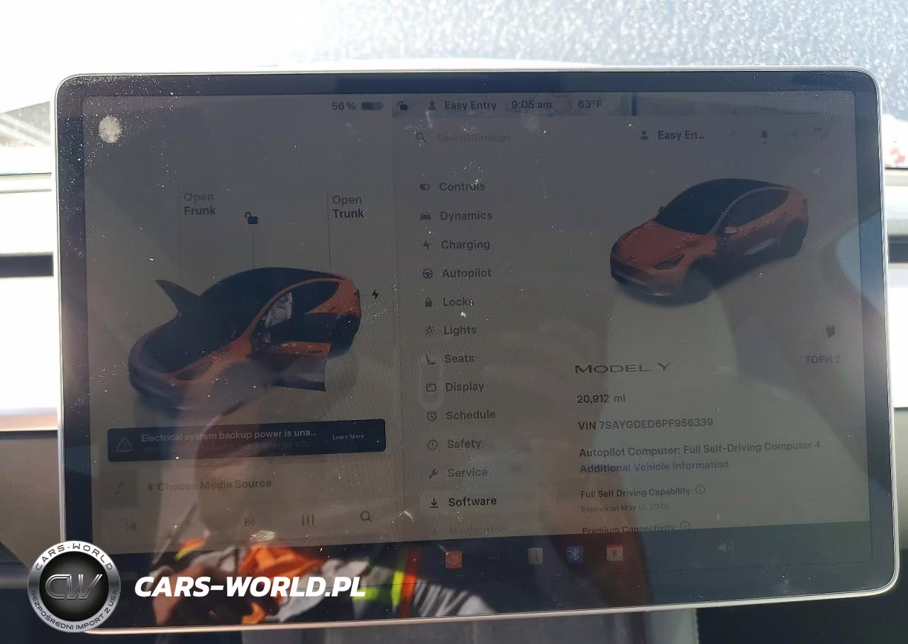 2023 Tesla Model Y VIN:7SAYGDED6PF956339 - 9