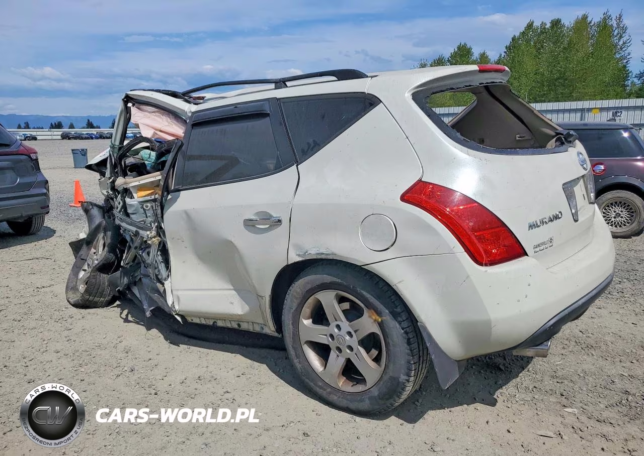 2003 Nissan Murano Sl VIN:JN8AZ08T13W122235 - 2