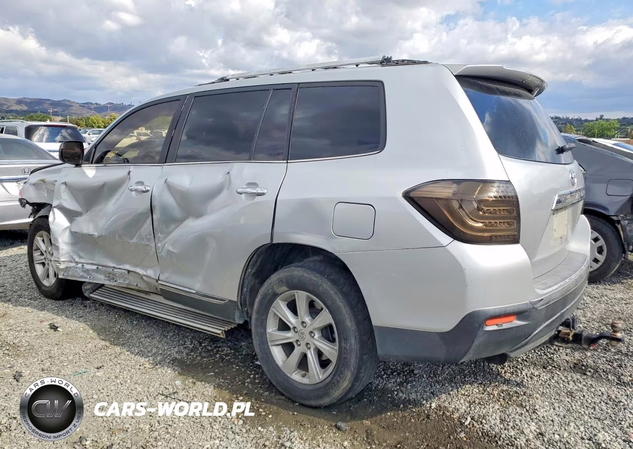 2012 Toyota Highlander Base VIN:5TDZA3EH2CS022006 - 2