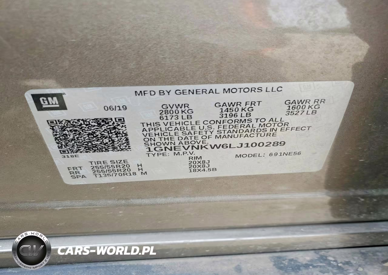 2020 Chev Traverse High Country VIN:1GNEVNKW6LJ100289 - 13