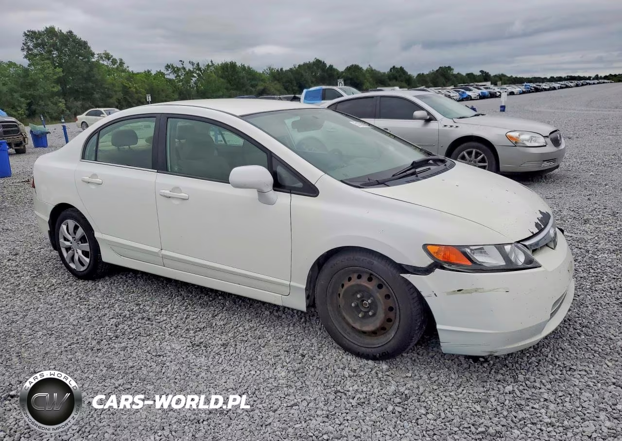 2007 Honda Civic Lx VIN:1HGFA16587L017235 - 4