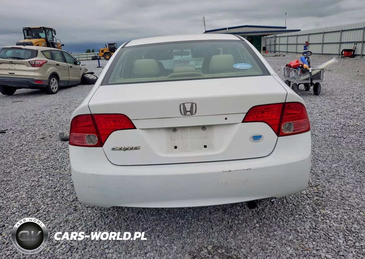 2007 Honda Civic Lx VIN:1HGFA16587L017235 - 6