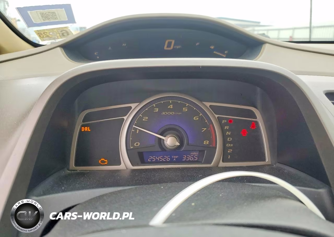 2007 Honda Civic Lx VIN:1HGFA16587L017235 - 9