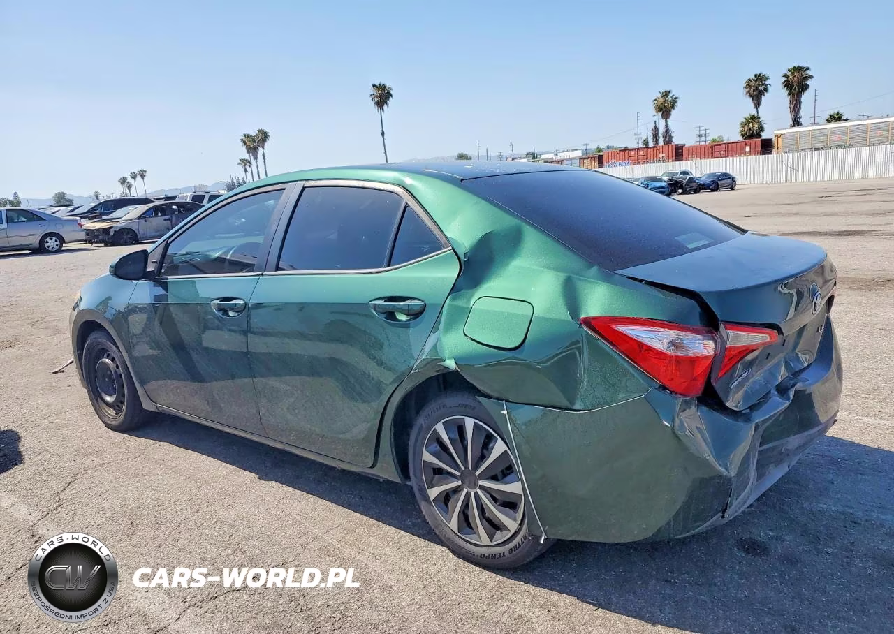 2014 Toyota Corolla Le VIN:5YFBURHEXEP059393 - 2