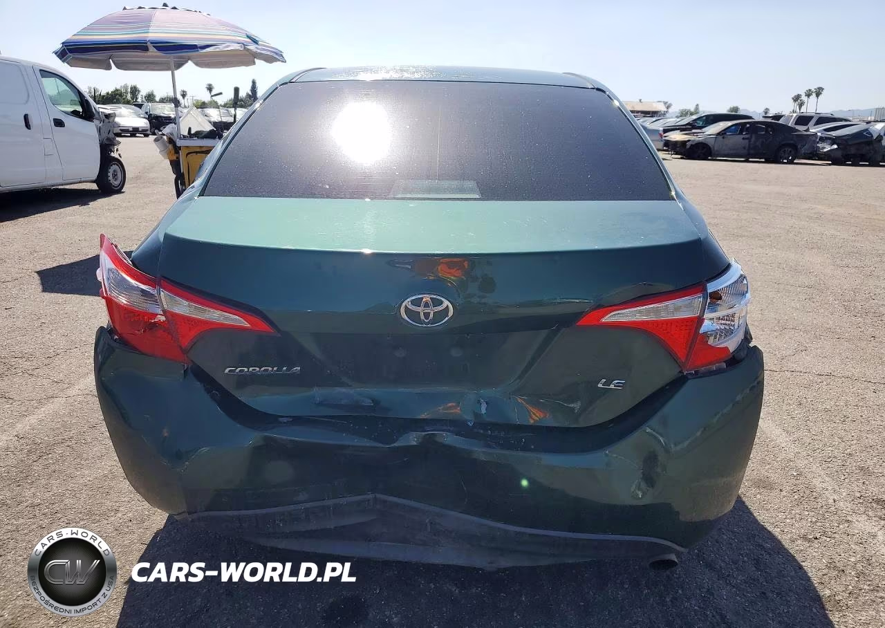 2014 Toyota Corolla Le VIN:5YFBURHEXEP059393 - 6