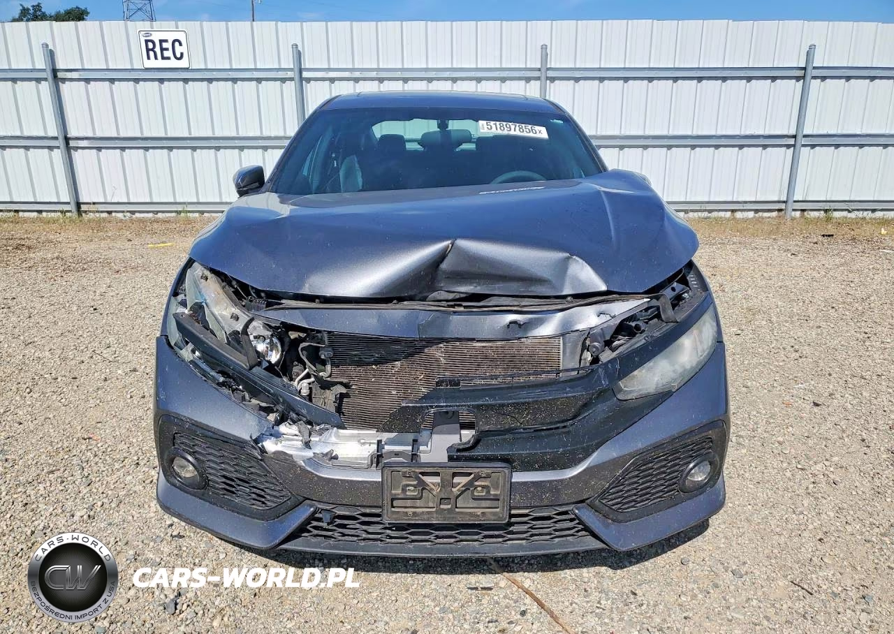 2017 Honda Civic Ex VIN:SHHFK7H55HU413136 - 5