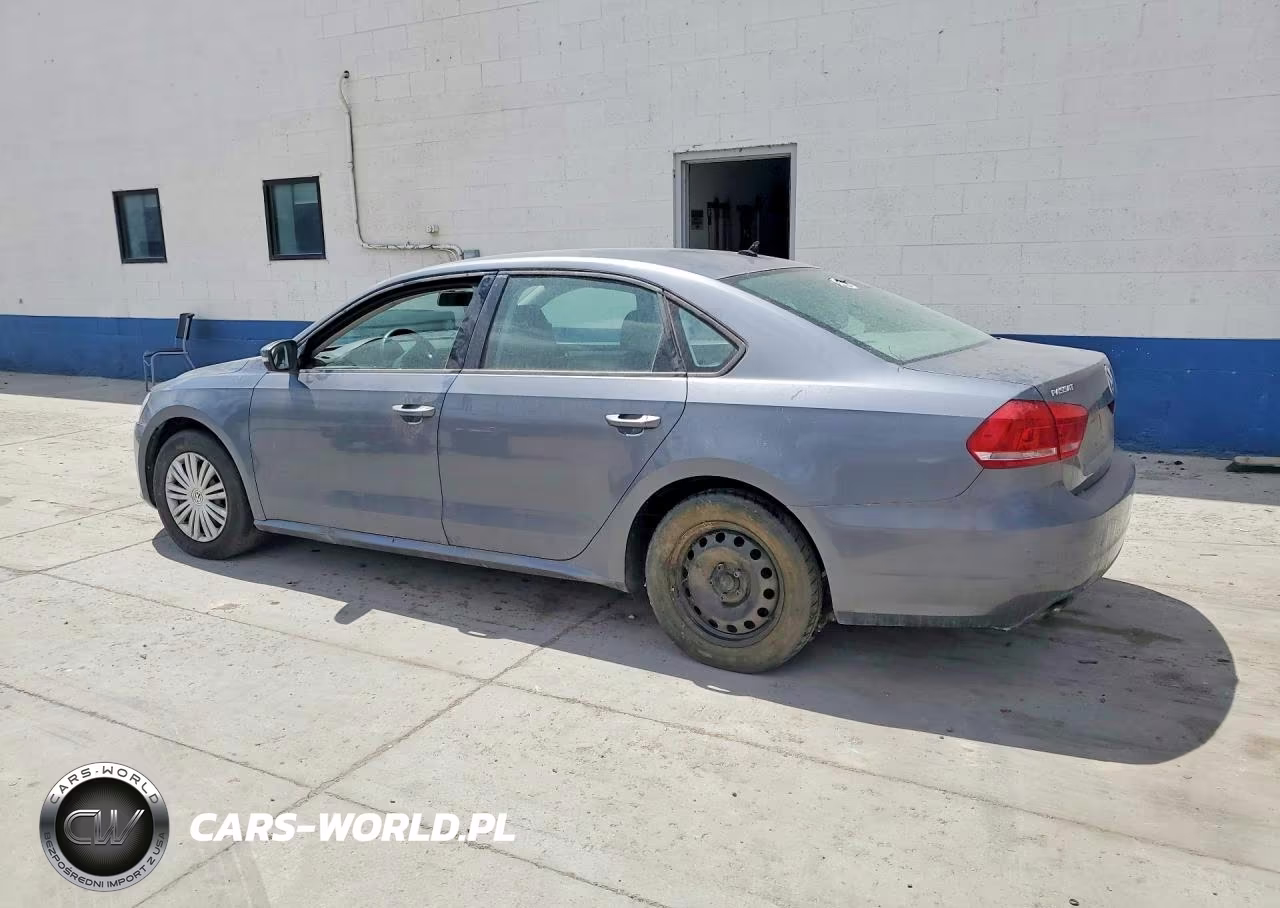 2014 Volkswagen Passat S VIN:1VWAP7A31EC016597 - 2