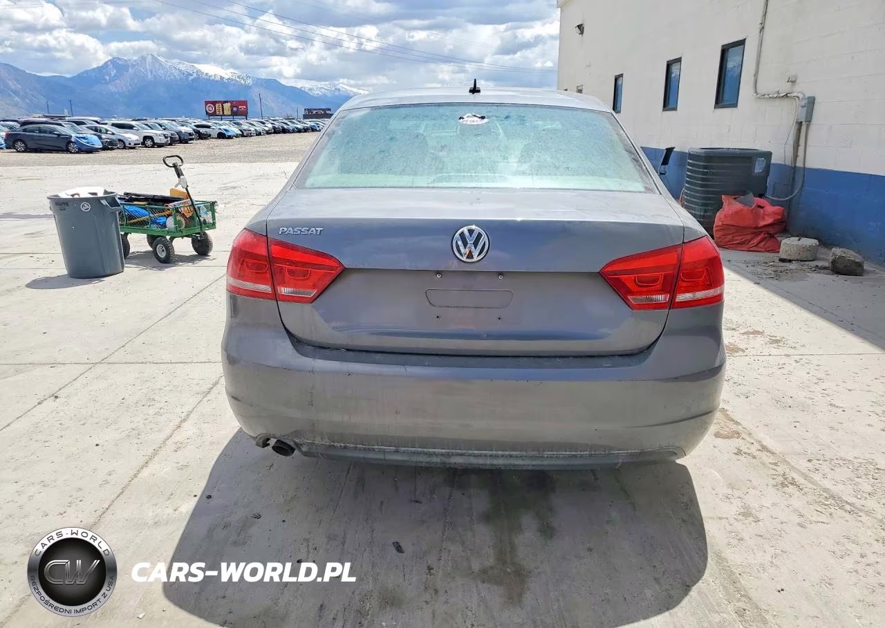 2014 Volkswagen Passat S VIN:1VWAP7A31EC016597 - 6
