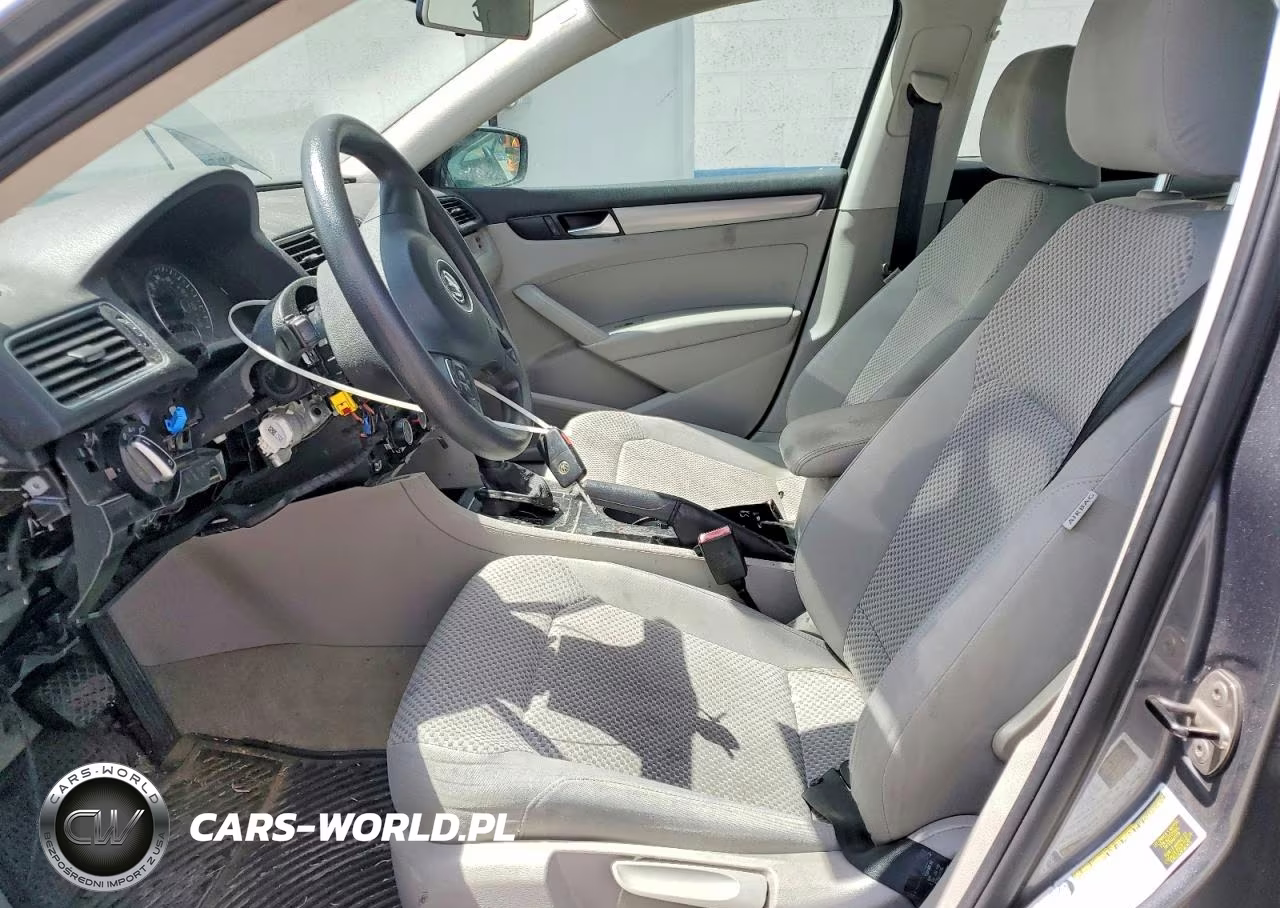 2014 Volkswagen Passat S VIN:1VWAP7A31EC016597 - 7