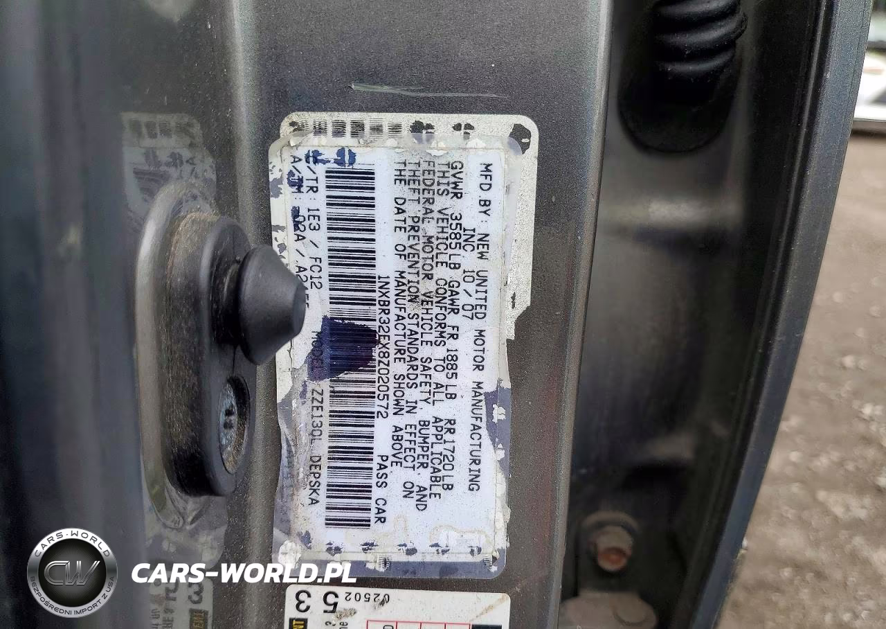 2008 Toyota Corolla S VIN:1NXBR32EX8Z020572 - 12