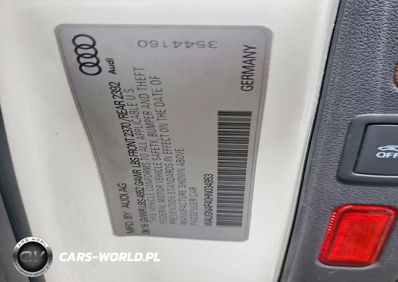 2017 Audi A4 Premium VIN:WAUGNAF40HN034953 - 12