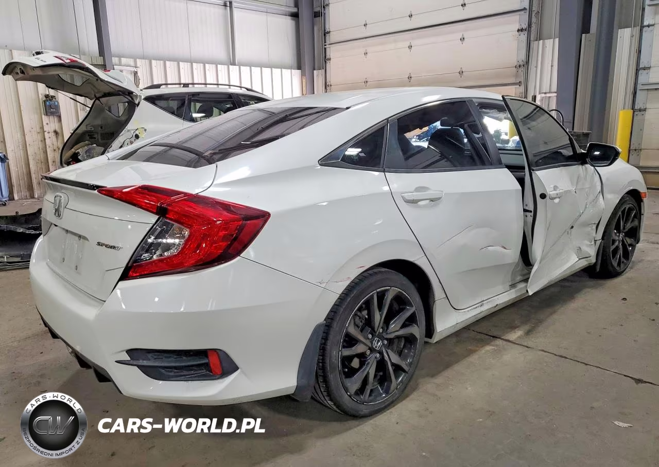 2019 Honda Civic Sport VIN:2HGFC2F89KH506470 - 3