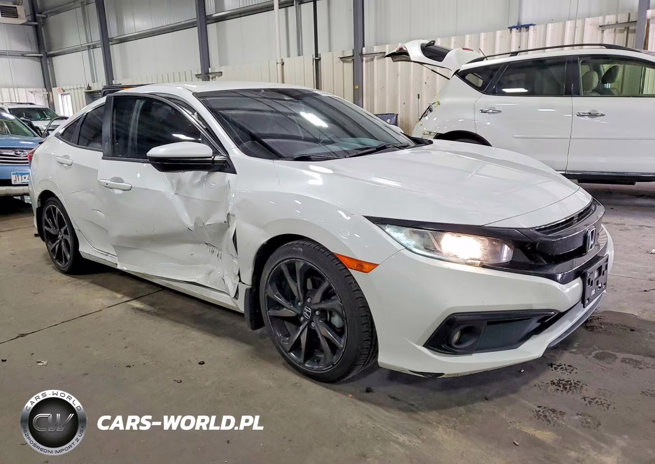 2019 Honda Civic Sport VIN:2HGFC2F89KH506470 - 4