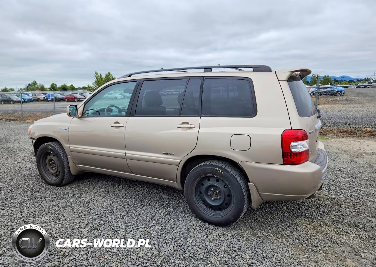2007 Toyota Highlander Hybrid VIN:JTEEW21A770043912 - 2