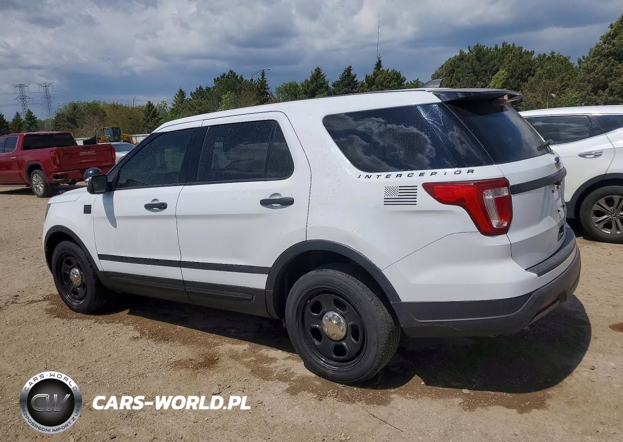 2018 Ford Explorer Police Interceptor VIN:1FM5K8AR1JGC49603 - 2