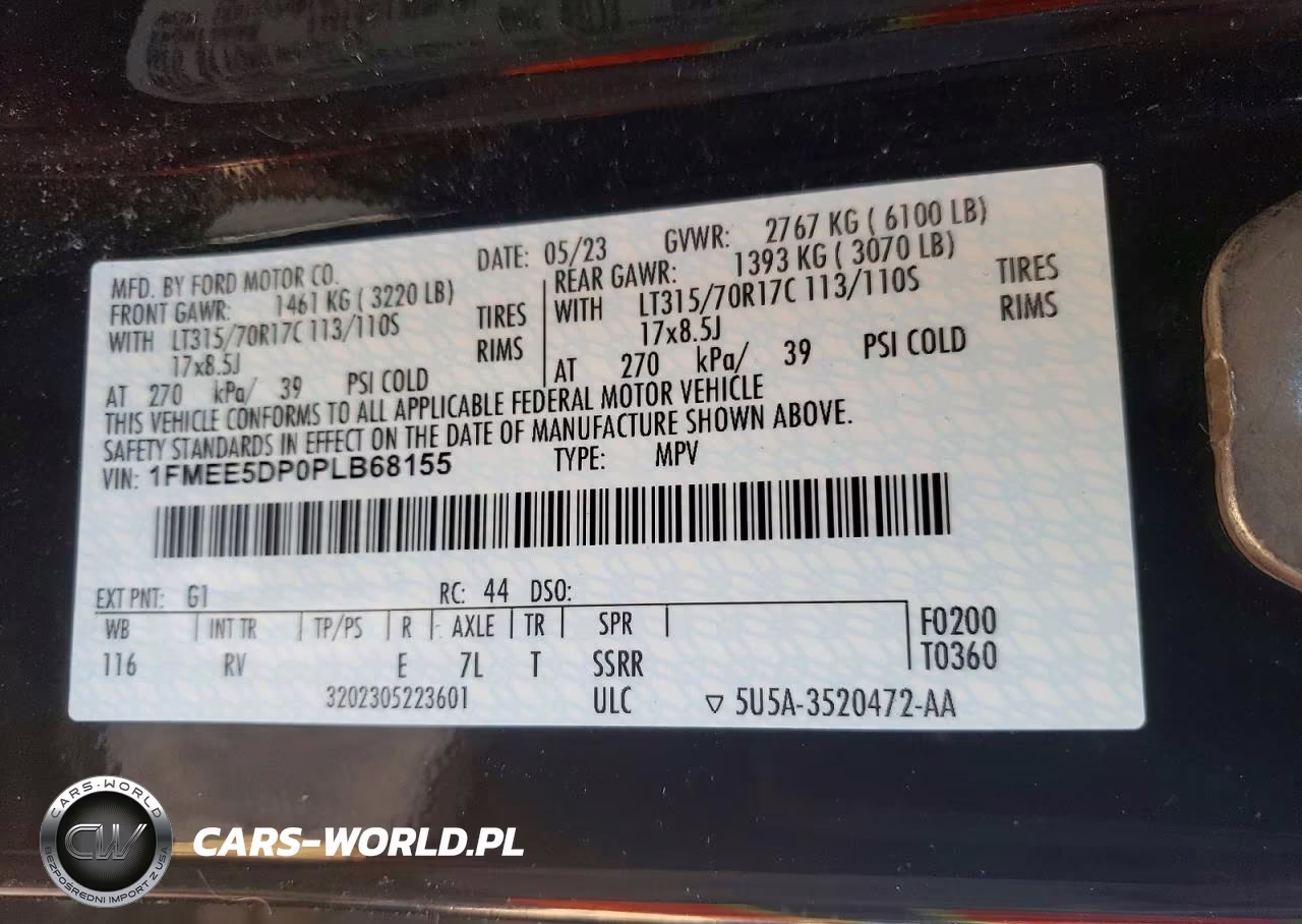 2023 Ford Bronco Base VIN:1FMEE5DP0PLB68155 - 13