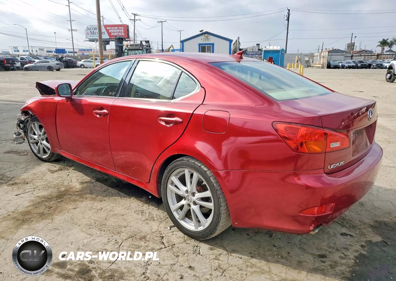 2007 Lexus Is 250 VIN:JTHBK262475049009 - 2