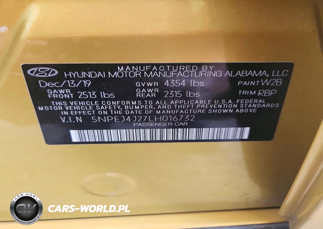 2020 Hyundai Sonata Sel Plus VIN:5NPEJ4J27LH016732 - 12