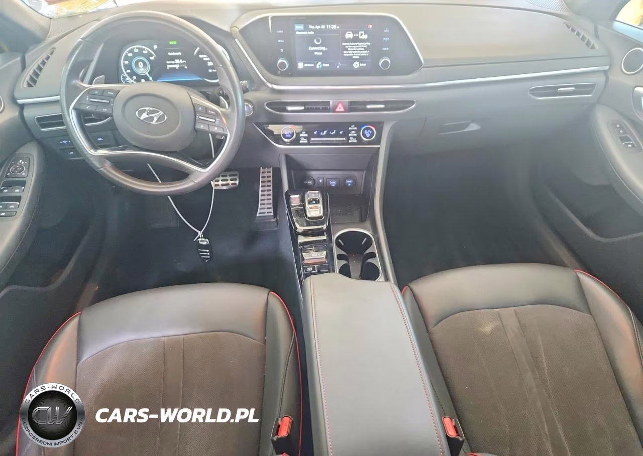 2020 Hyundai Sonata Sel Plus VIN:5NPEJ4J27LH016732 - 8