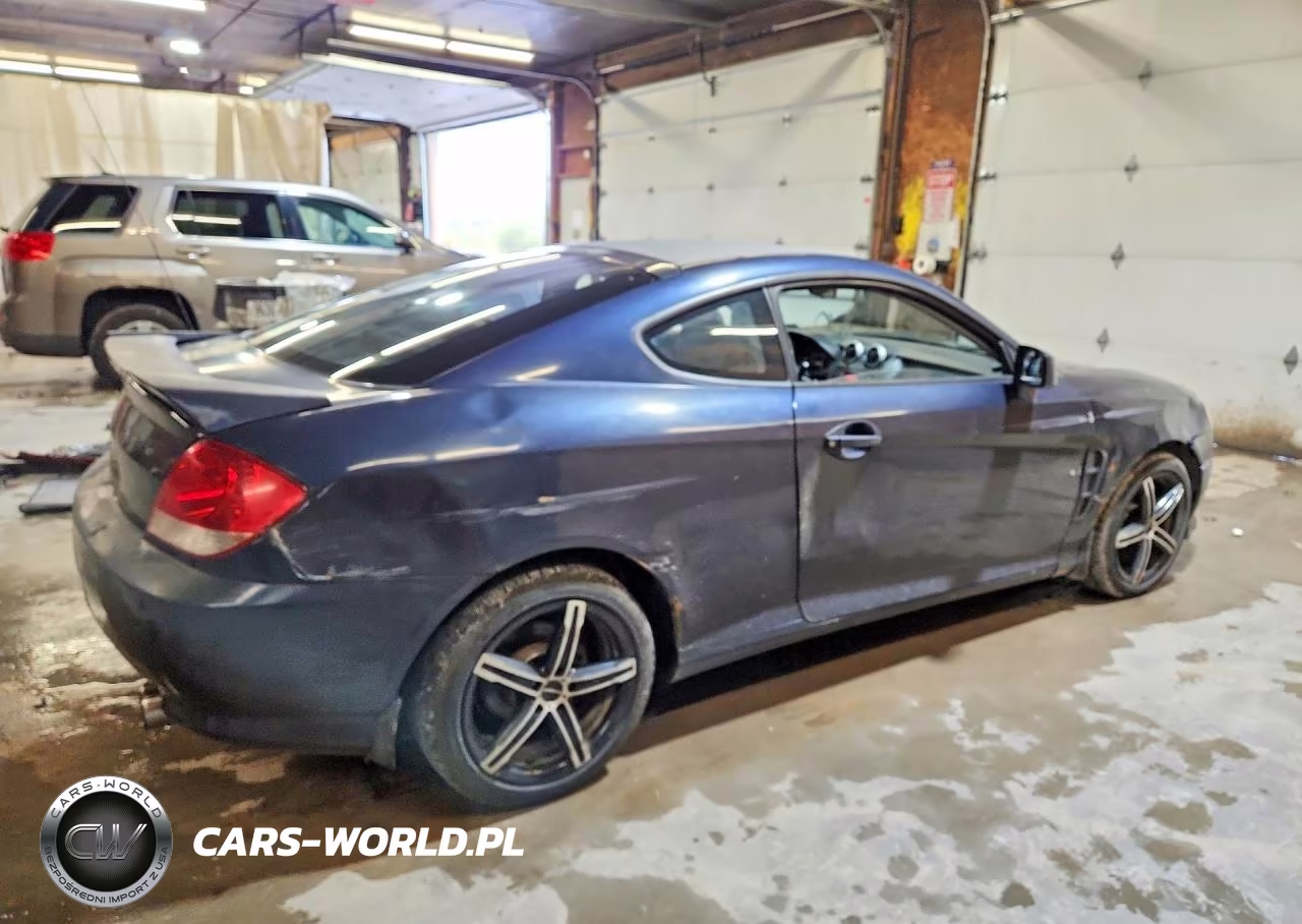 2006 Hyundai Tiburon Gs VIN:KMHHM65D56U211892 - 3