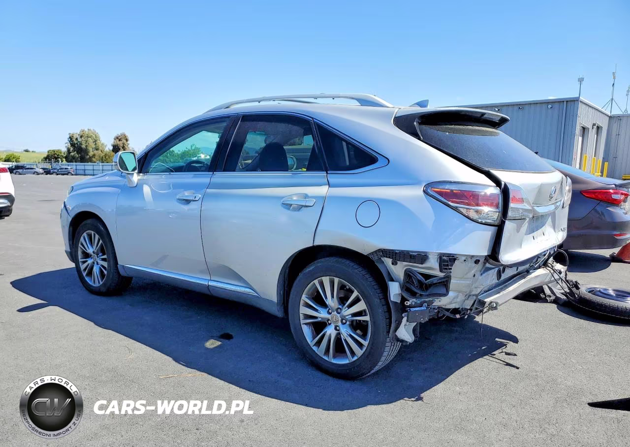 2014 Lexus Rx 350 Base VIN:2T2ZK1BA0EC147862 - 2
