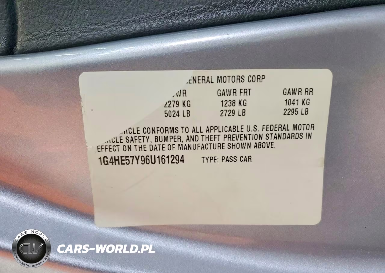 2006 Buick Lucerne Cxs VIN:1G4HE57Y96U161294 - 13