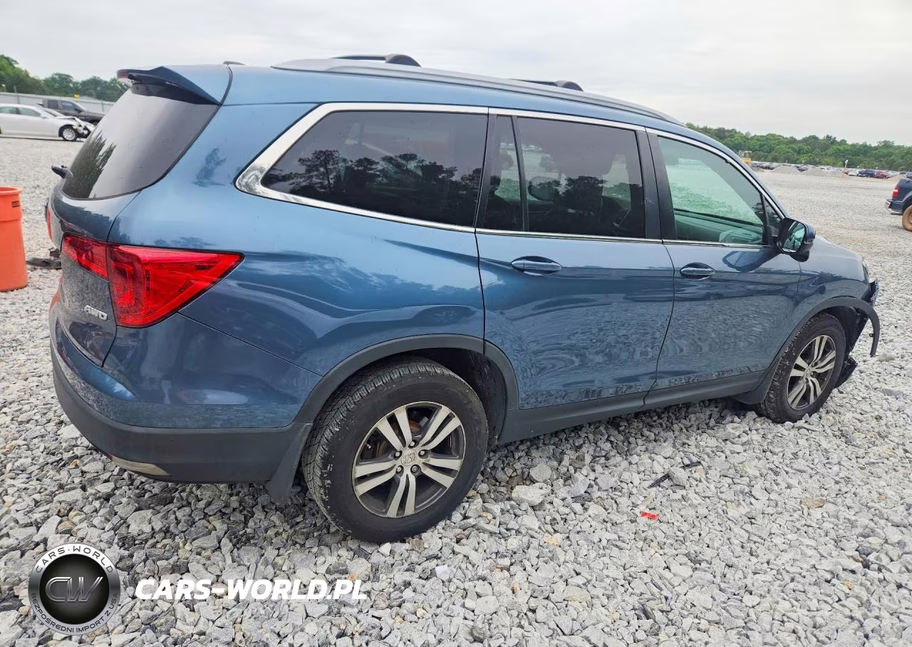 2016 Honda Pilot Exl VIN:5FNYF6H65GB110129 - 3