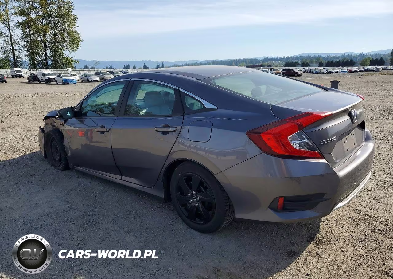 2020 Honda Civic Lx VIN:19XFC2F67LE205772 - 2