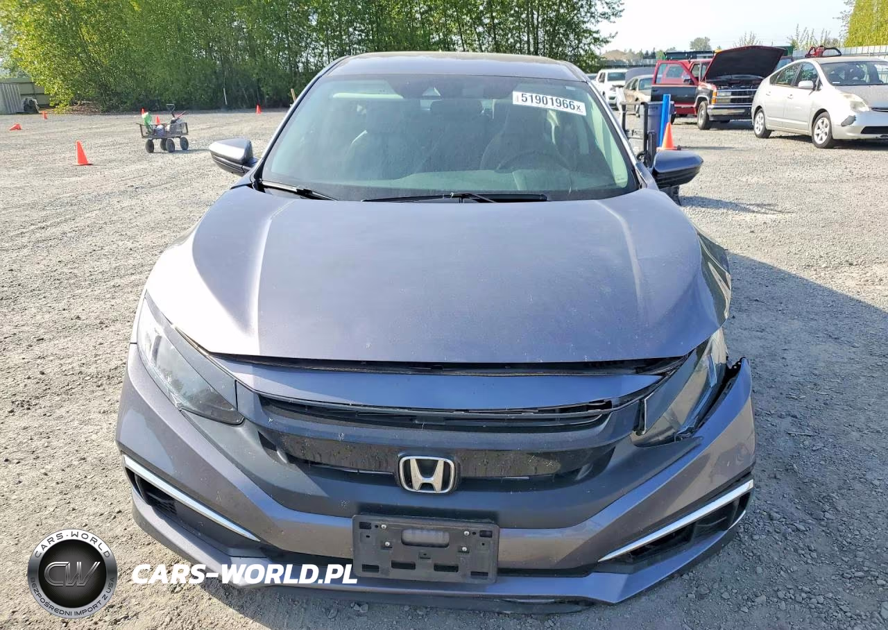 2020 Honda Civic Lx VIN:19XFC2F67LE205772 - 5