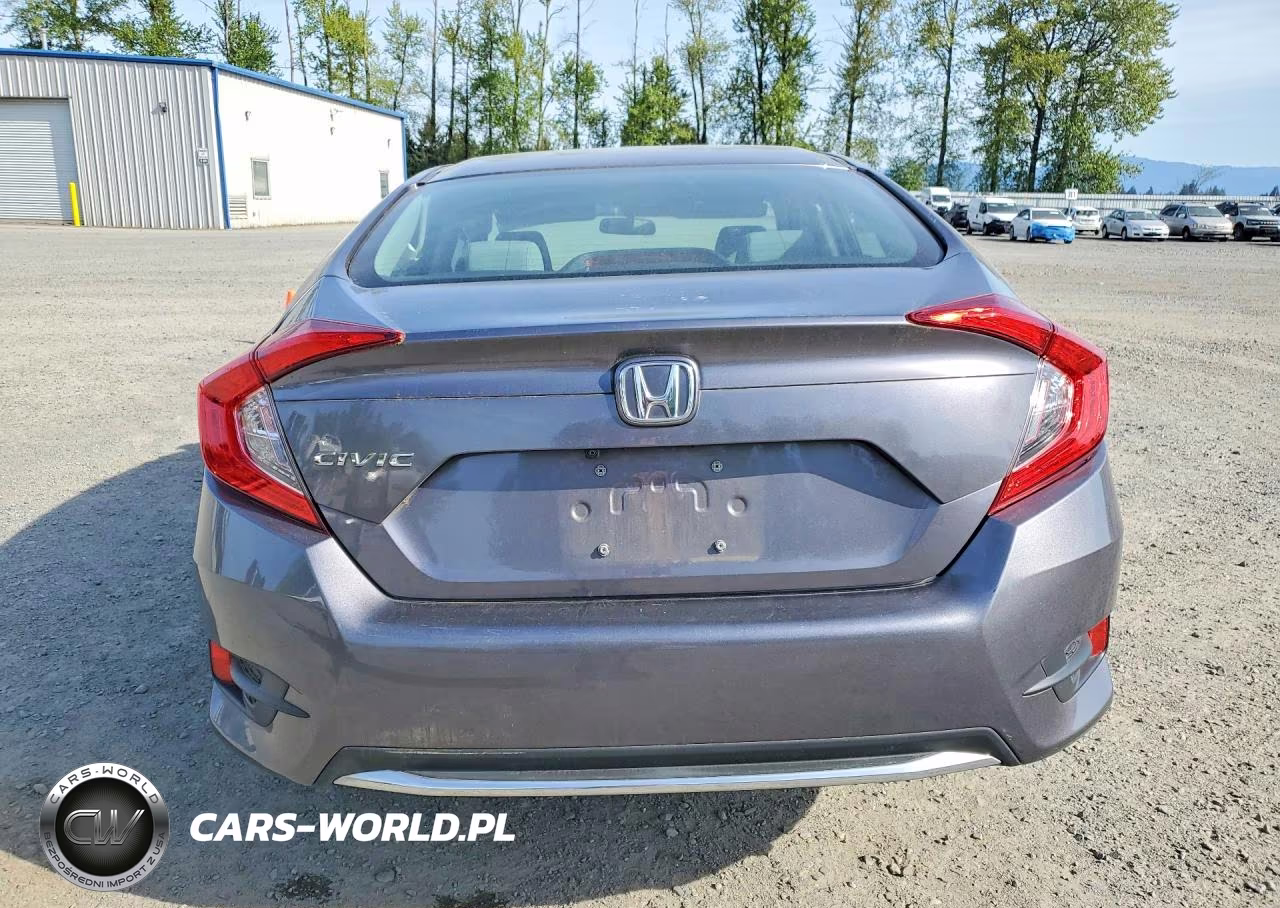 2020 Honda Civic Lx VIN:19XFC2F67LE205772 - 6