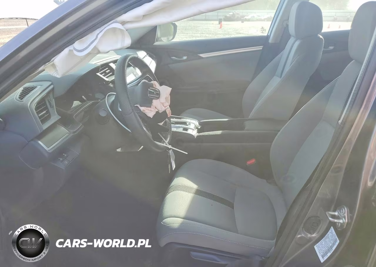 2020 Honda Civic Lx VIN:19XFC2F67LE205772 - 7