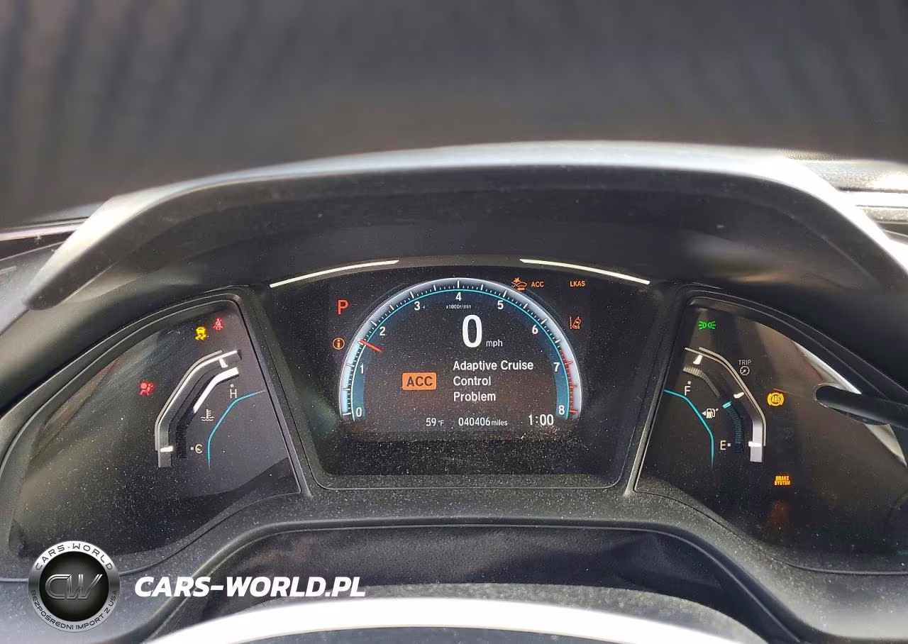 2020 Honda Civic Lx VIN:19XFC2F67LE205772 - 9
