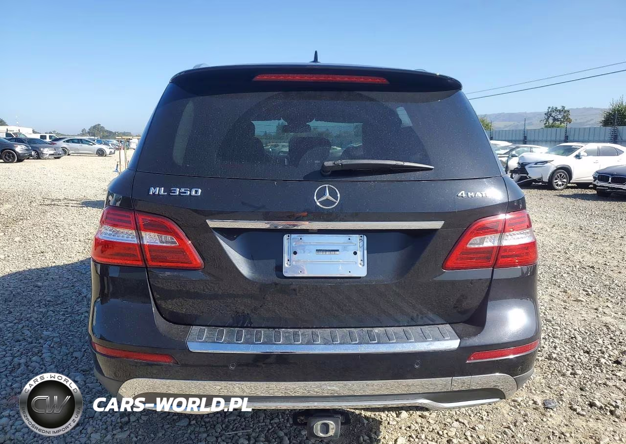 2013 Mercedes-Benz Ml 350 4Matic VIN:4JGDA5HBXDA155457 - 6