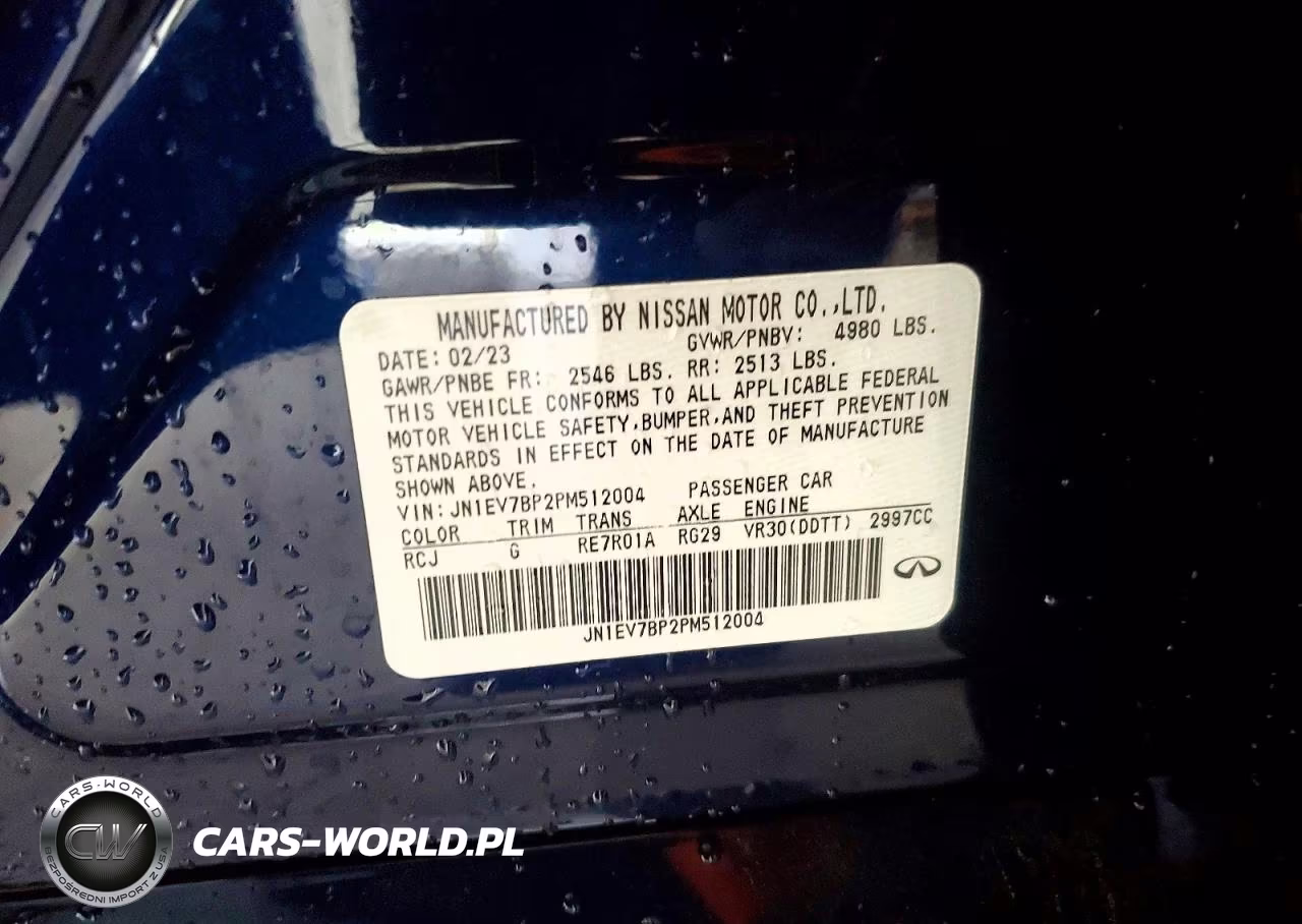 2023 Infiniti Q50 Luxe VIN:JN1EV7BP2PM512004 - 12