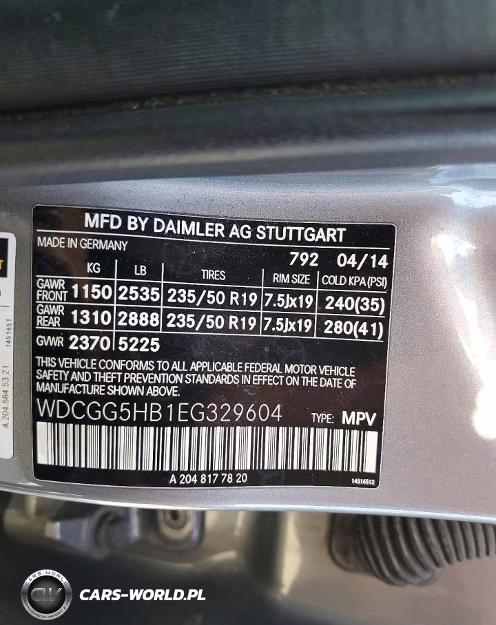 2014 Mercedes-Benz Glk 350 VIN:WDCGG5HB1EG329604 - 14