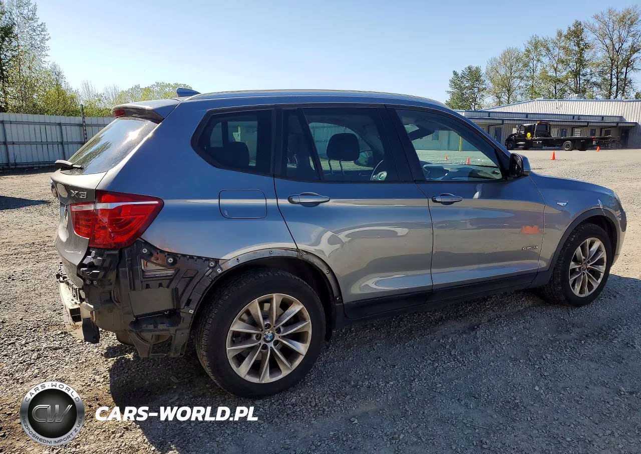 2017 BMW X3 Sdrive28I VIN:5UXWZ7C30H0X40138 - 3