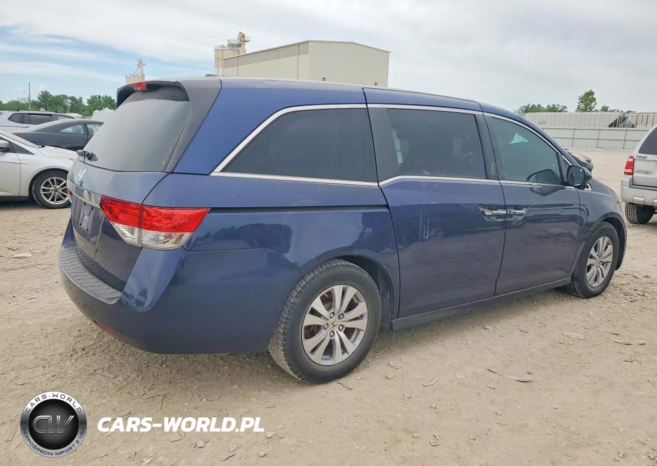 2014 Honda Odyssey Exl VIN:5FNRL5H68EB035799 - 3