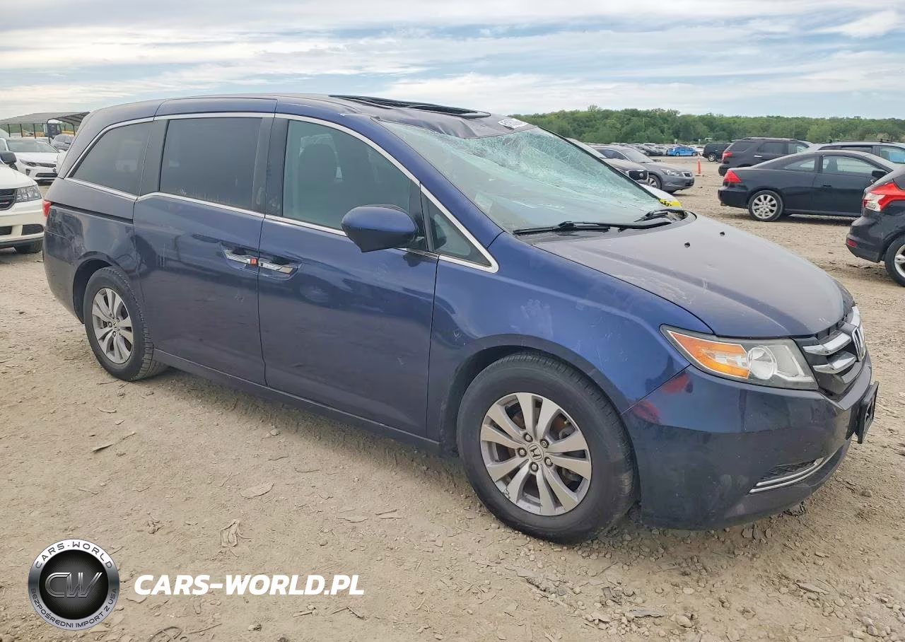 2014 Honda Odyssey Exl VIN:5FNRL5H68EB035799 - 4