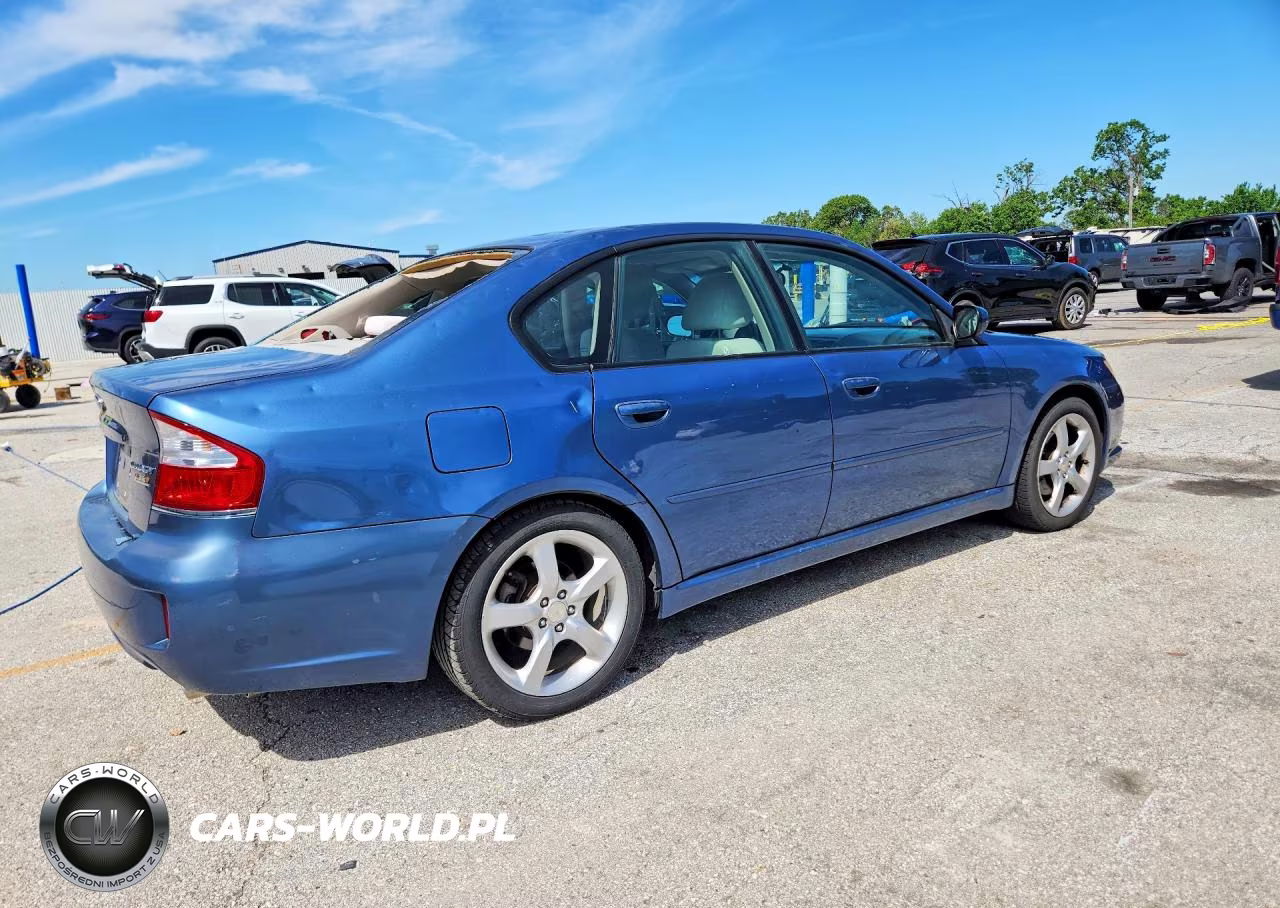 2008 Subaru Legacy 2.5I VIN:4S3BL616487213509 - 3
