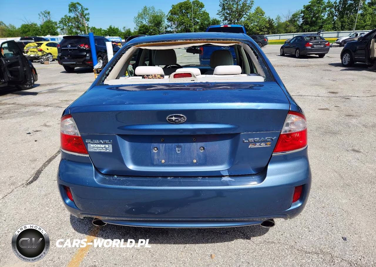2008 Subaru Legacy 2.5I VIN:4S3BL616487213509 - 6