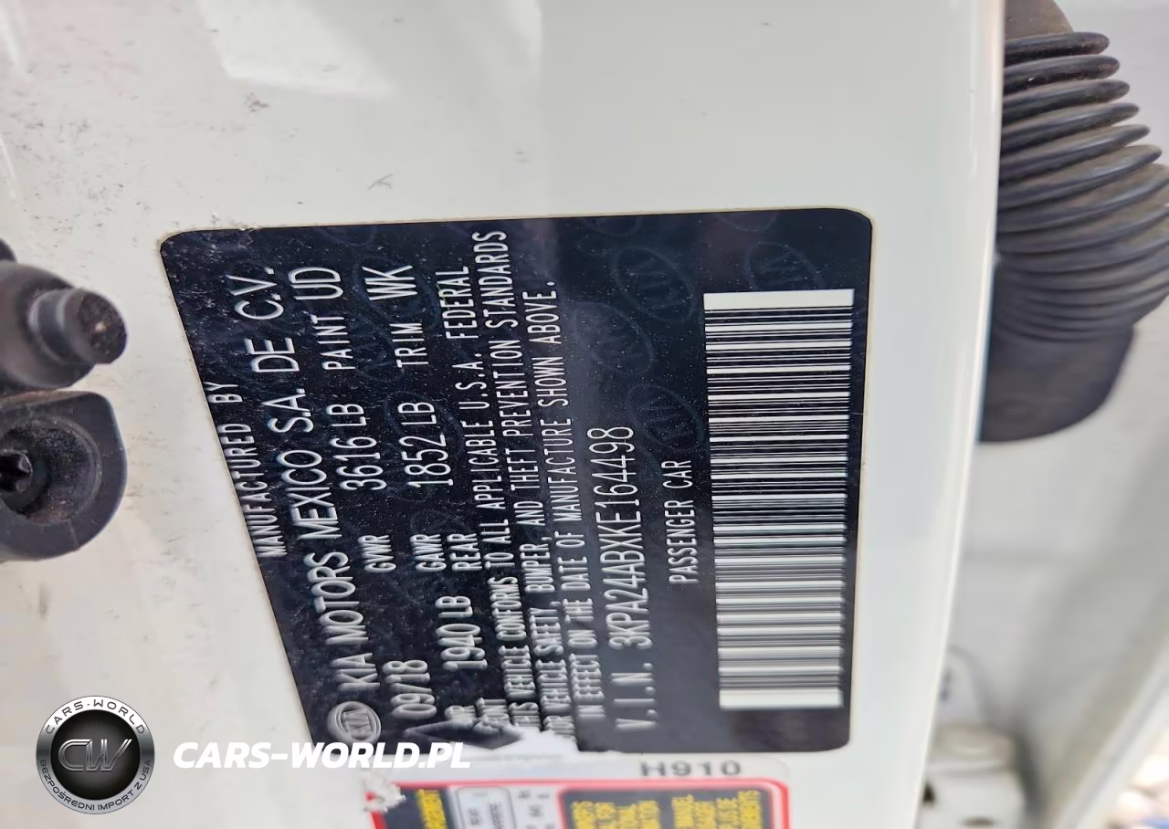 2019 Kia Rio S VIN:3KPA24ABXKE164498 - 12