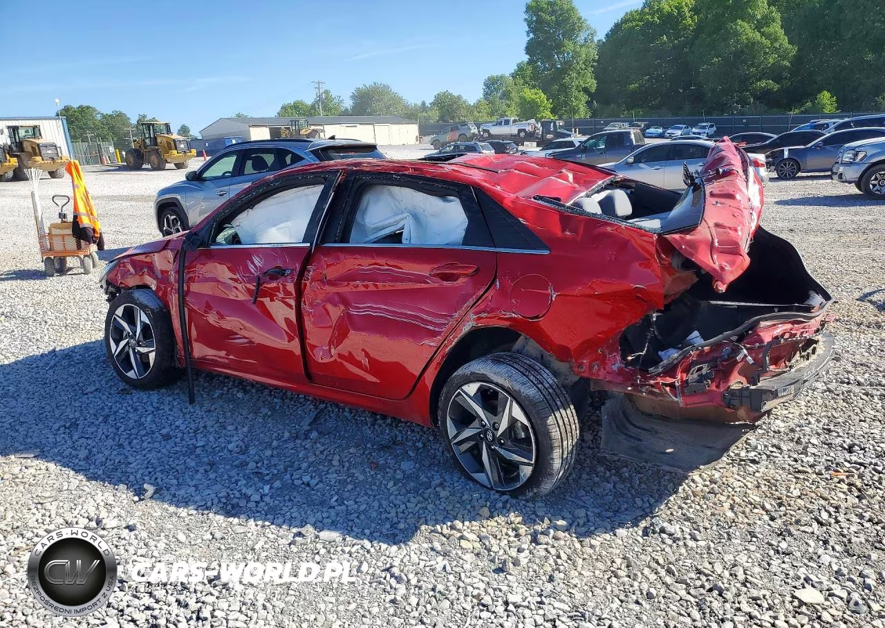 2022 Hyundai Elantra Sel VIN:5NPLN4AG1NH067816 - 2